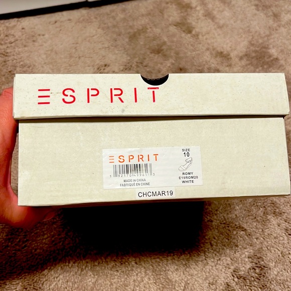 Esprit white wedges - Picture 2 of 3